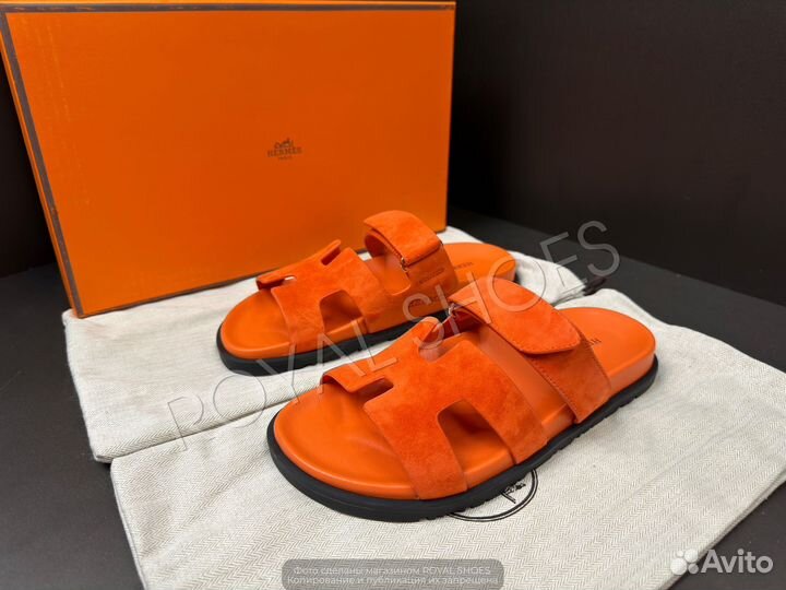 Шлепанцы женские Hermes Chypre