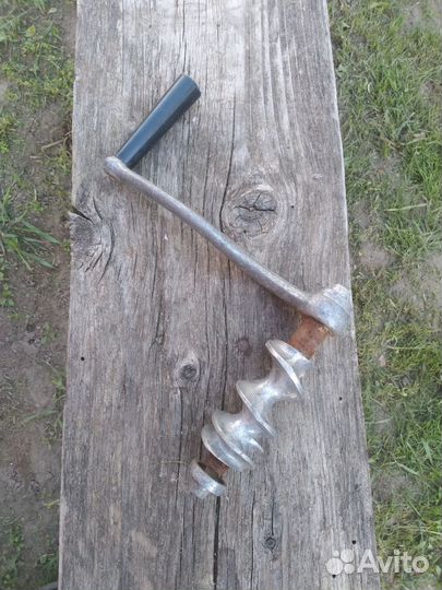 Вал, ручка,винты от ручной мясорубки СССР