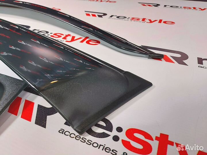 Ветровики Toyota Land Cruiser Prado 120 03-09г