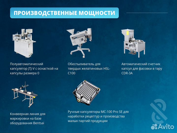 Контрактное производство бад и спортивного питания