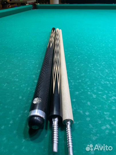 Кий Сергея Якимова трешка, Черный эбен