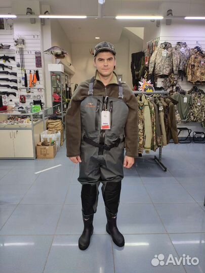 Вейдерсы забродный костюм KingHunter Water Zip