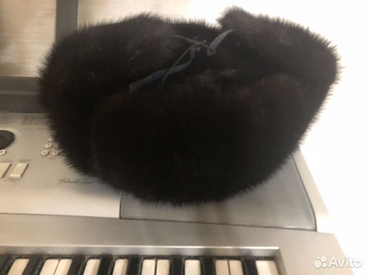 Мужская шапка норковая