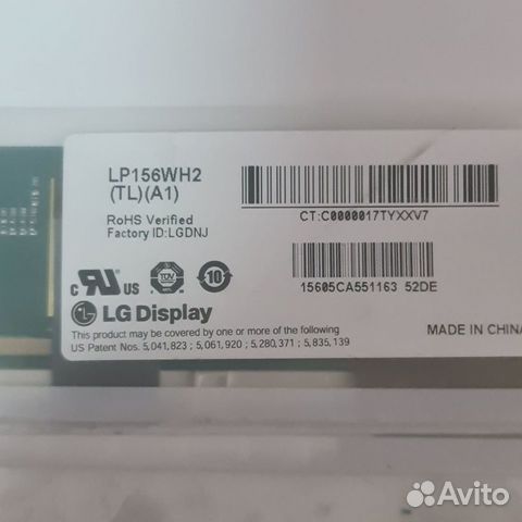 Матрица для ноутбука15.6 led 40pin объявление продам