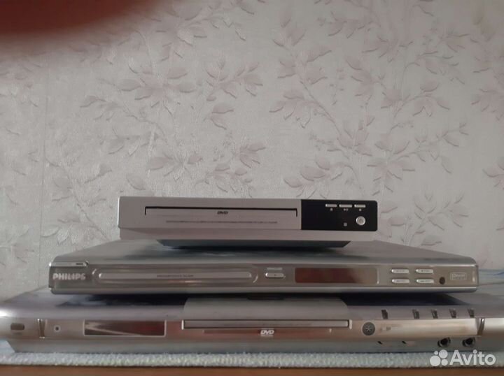 DVD плеер 3 штуки