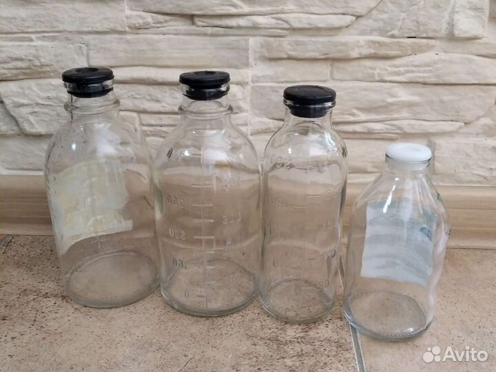 Банка СССР толстое стекло