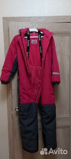 Зимний комбинезон для девочки 140