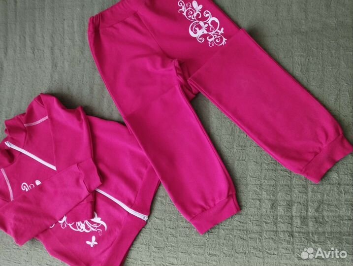 Спортивный костюм для девочки рост 134(2 шт)