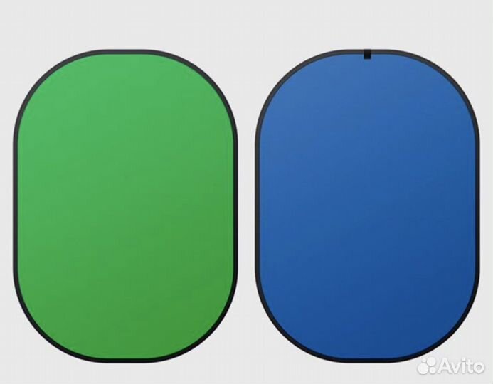 Хроматический фон Зел Син Серебр Золотой 1,5x2,0