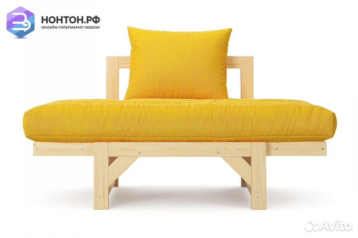 Кресло Амбер желтое