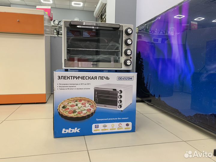 Электропечь BBK White (Врш)