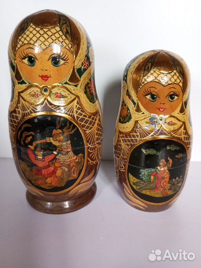 Матрешка 1992г Сергиев Посад