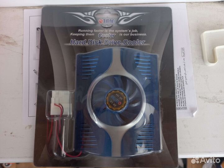 Вентилятор на жёсткий диск