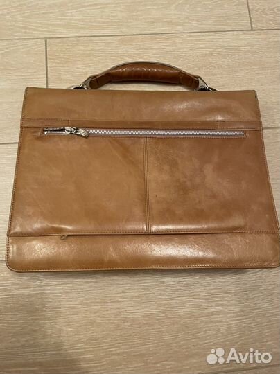 Мужской кожаный портфель