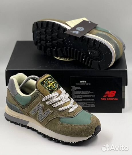 New balance 574 stone island