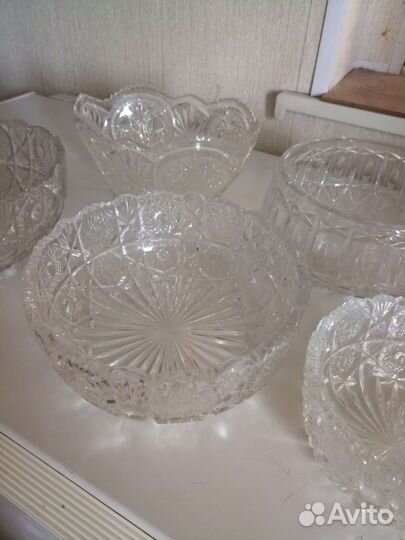 Ваза хрустальная СССР