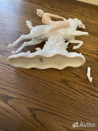 Фарфоровая статуэтка Наездница, Германия