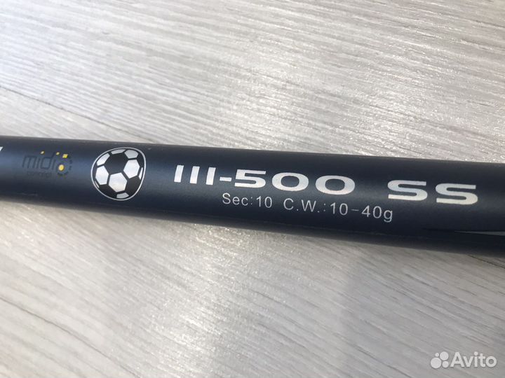 Удочка Shimano (DCG )от 4 м до 6м. тест 10-40 г