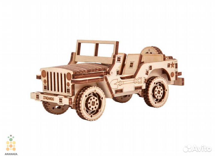 Джип 4х4 (Wood Trick)