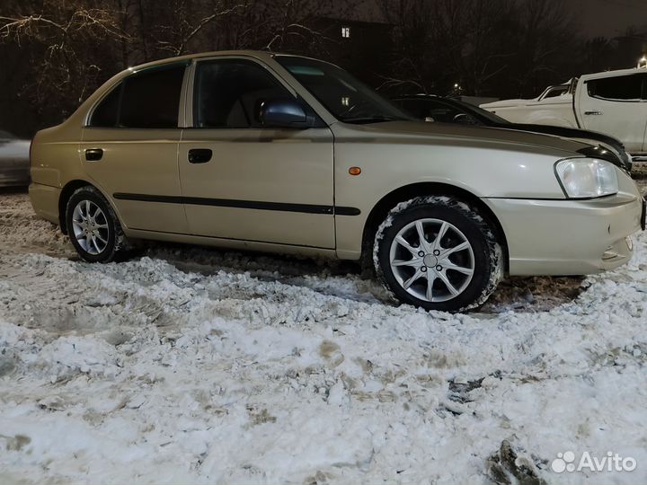 Hyundai Accent 1.5 МТ, 2007, 176 000 км