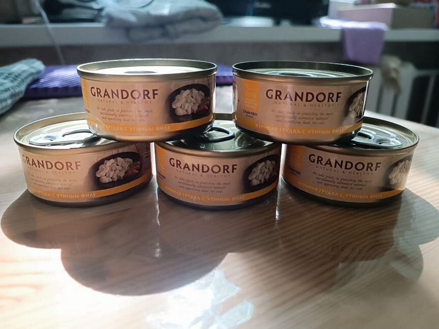 Консервы для кошек grandorf holistic nutrition