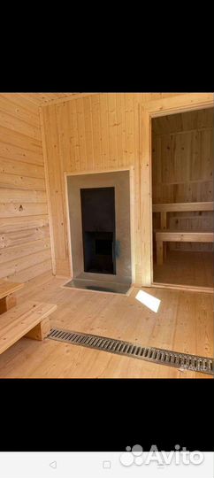 Перевозние бани из бруса под ключ