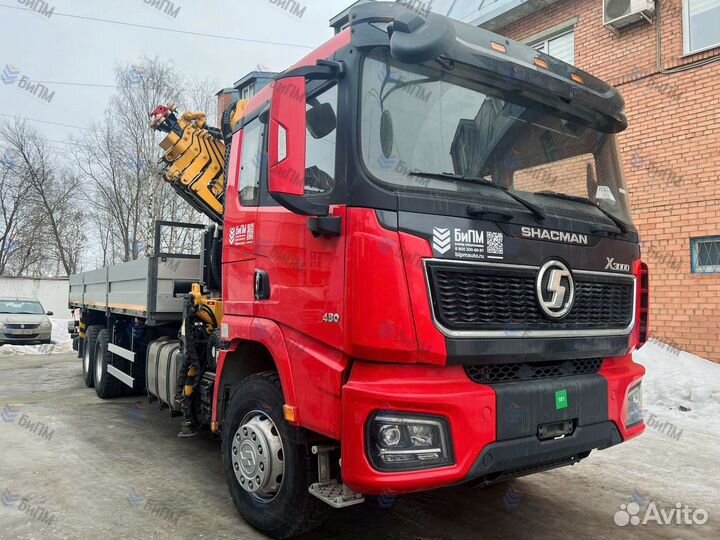 Shacman (Shaanxi) X3000 с КМУ, 2024
