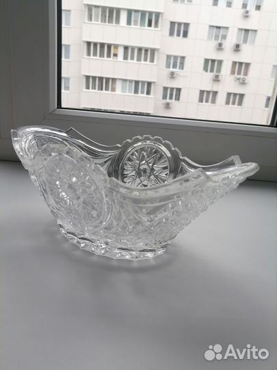 Ваза хрустальная СССР