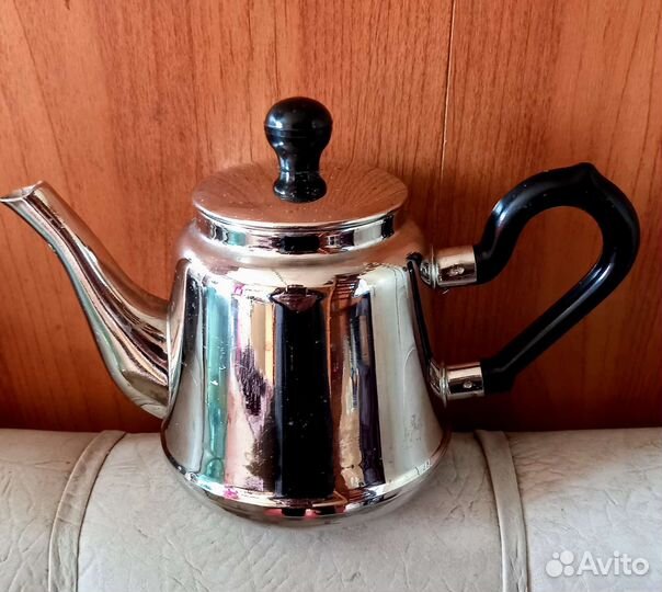 Заварочный чайник мельхиор СССР Кольчугино