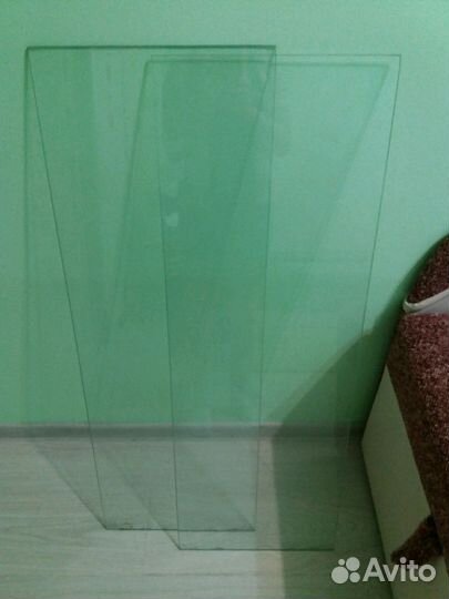 Полки и дверцы стеклянные от серванта СССР