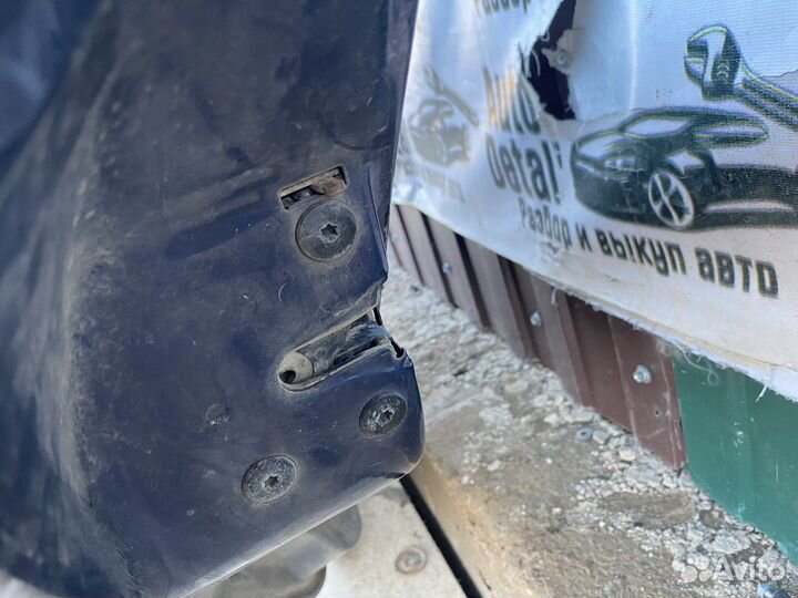 Дверь задняя левая renault symbol 1