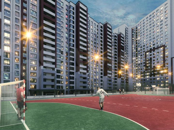 3-к. квартира, 46,2 м², 2/27 эт.