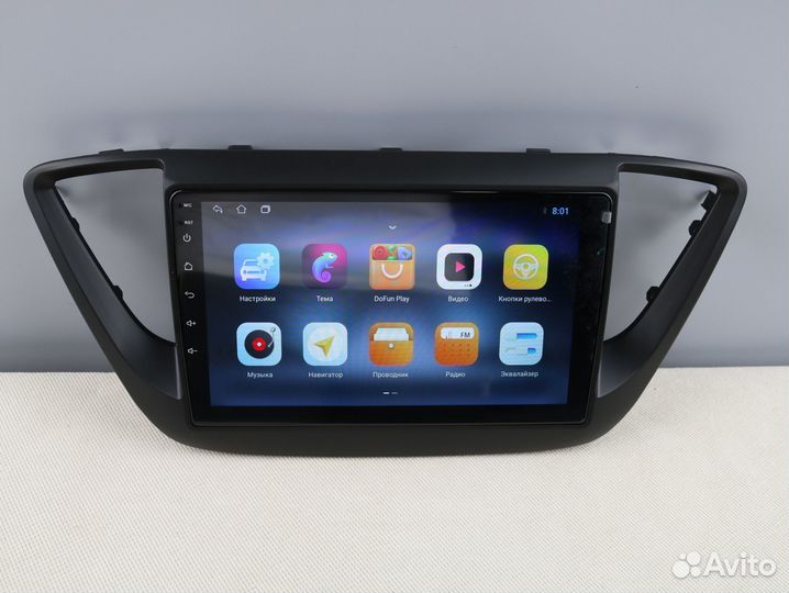Андроид магнитола Osaka Hyundai Solaris 2017-2020