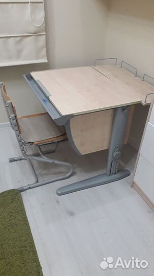 Растущая парта со стулом Дэми