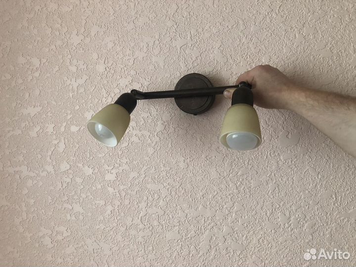 Люстра и бра 2 шт