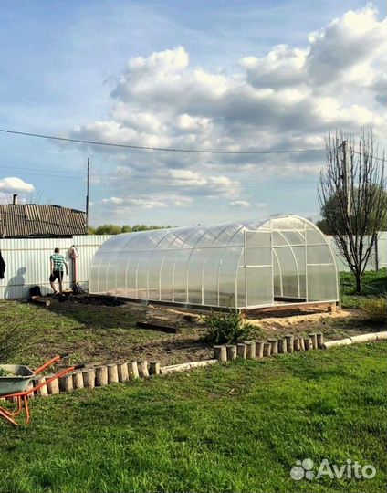 Теплица из поликарбоната