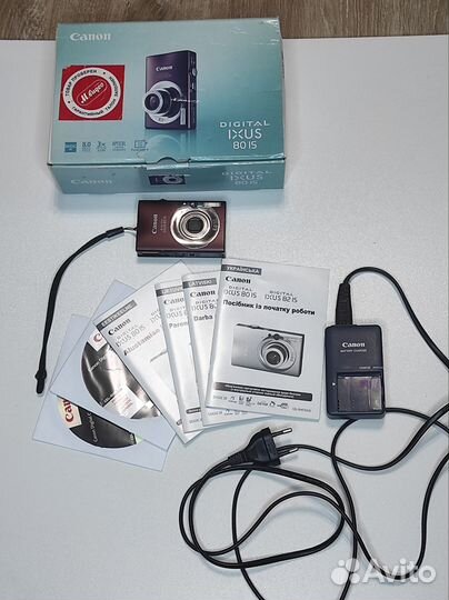 Компактный фотоаппарат canon ixus 80is