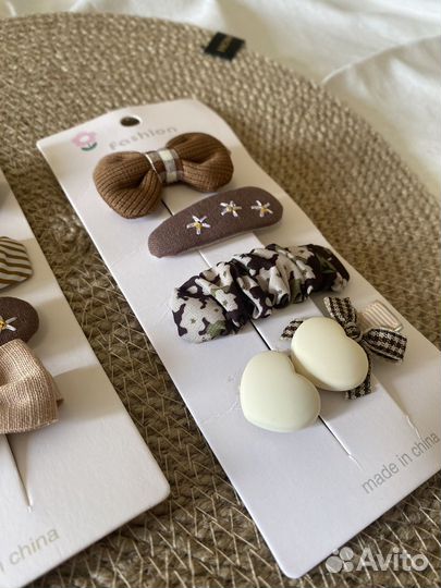 Заколки бантики