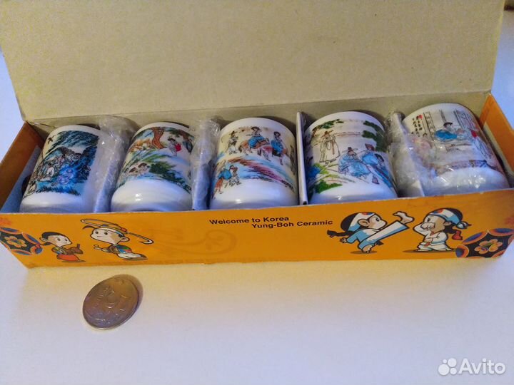 Корейские рюмки (стаканы)