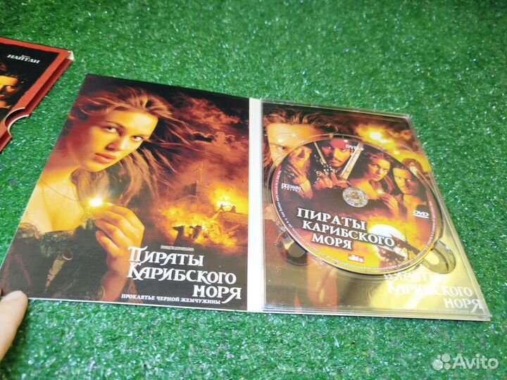 DVD фильм пираты карибского моря проклятие черной