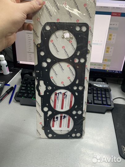 Прокладка ГБЦ vag 1,9tdi vw T5 touran passat