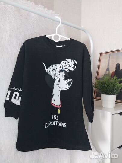 Платье туника для девочки 104,110 Zara
