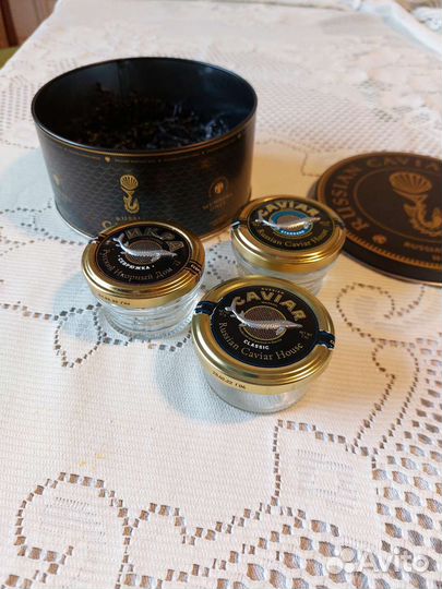Банка/коробка от черной икры