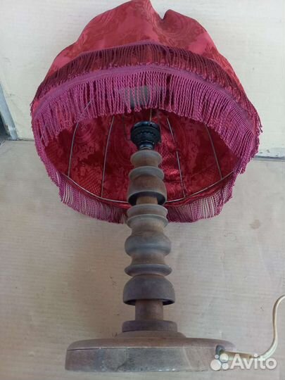 Лампа настольная винтажная под реставрацию