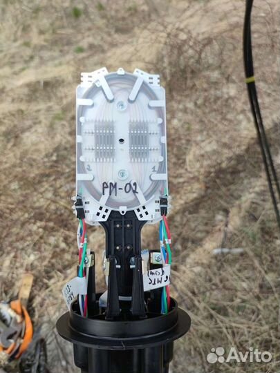 Пайка оптоволокна, монтаж волс