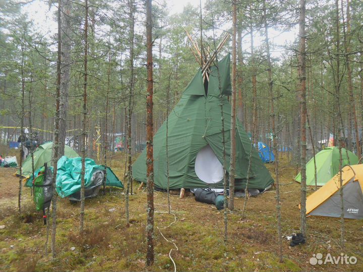 Типи палатка