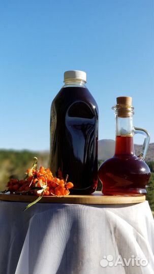 Масло облепиховое натуральное сыродавленное