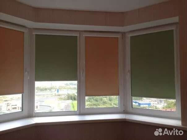 Жалюзи и рулонные шторы день ночь