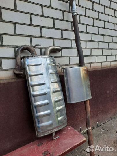 Глушитель opel antara 2008г