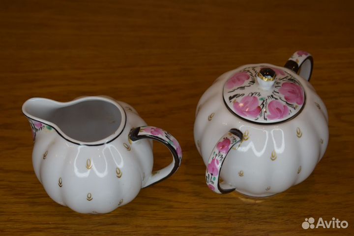 Сливочник и сахарница лфз Винтаж СССР
